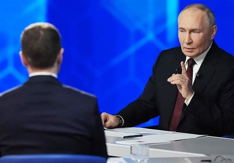 پوتین: روسیه در صورت دریافت ضمانت امنیتی، جنگ را متوقف خواهد کرد