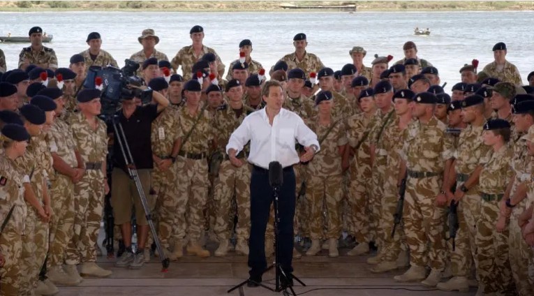 انگلستان، عراق، جنگ نرم، 