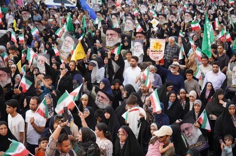 محکومیت اقدامات آشوبگران توسط مردم سرزمین اول