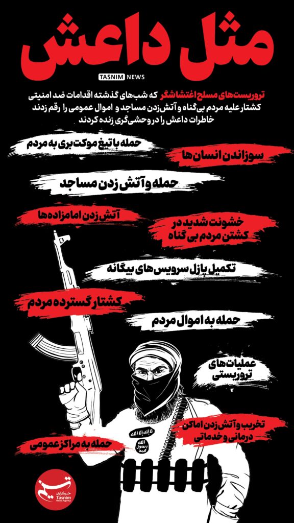 اینفوگرافیک/مثل داعش