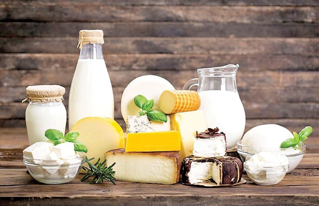 گوشت و مرغ رو به کاهش و لبنیات دارای افزایش