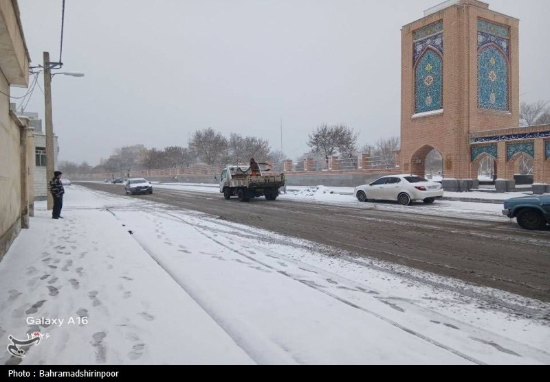 بارش برف و باران در نوار غربی کشور و دامنه‌های جنوبی البرز