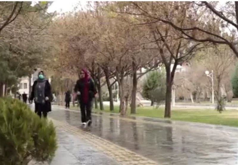 تنفس باران در هوای تبریز؛ هوای پاک میهمان آسمان شد