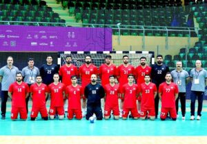 دو شکست برای تیم ملی هندبال ایران در بازی دوستانه برابر بحرین