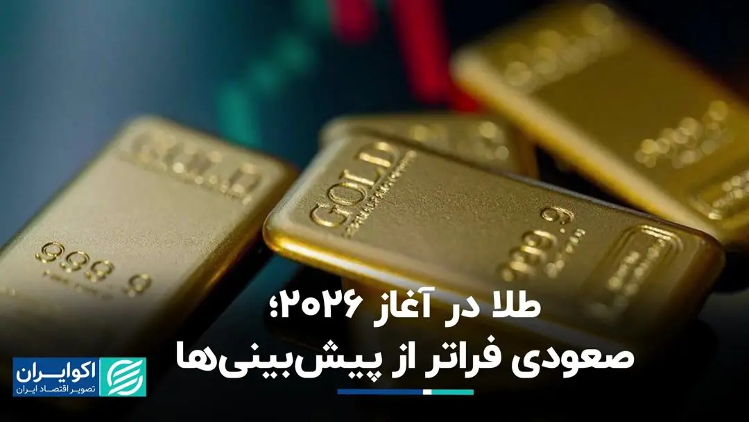 طلا در آغاز ۲۰۲۶؛ صعودی فراتر از پیش‌بینی‌ها