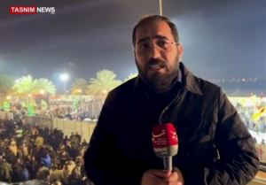 مراسم یادبود سرداران شهید مقاومت در جاده فرودگاه بغداد