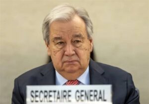 موضع مداخله‌جویانه گوترش درباره اغتشاشات ایران