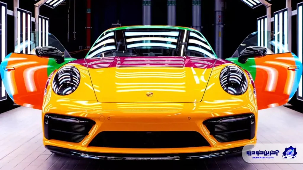 پورشه می‌خواهد رنگ ثابت را به تاریخ بسپارد ؛ ثبت گواهی اختراعی با رنگ بدنه متغیر و هوشمند