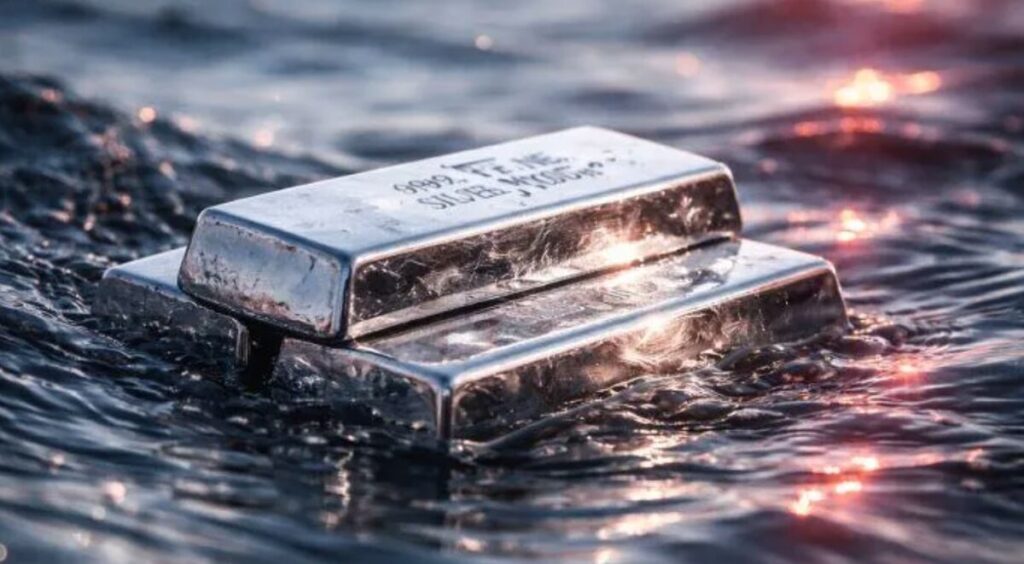 ریزش ۱۷ درصدی نقره طی ۲ ساعت