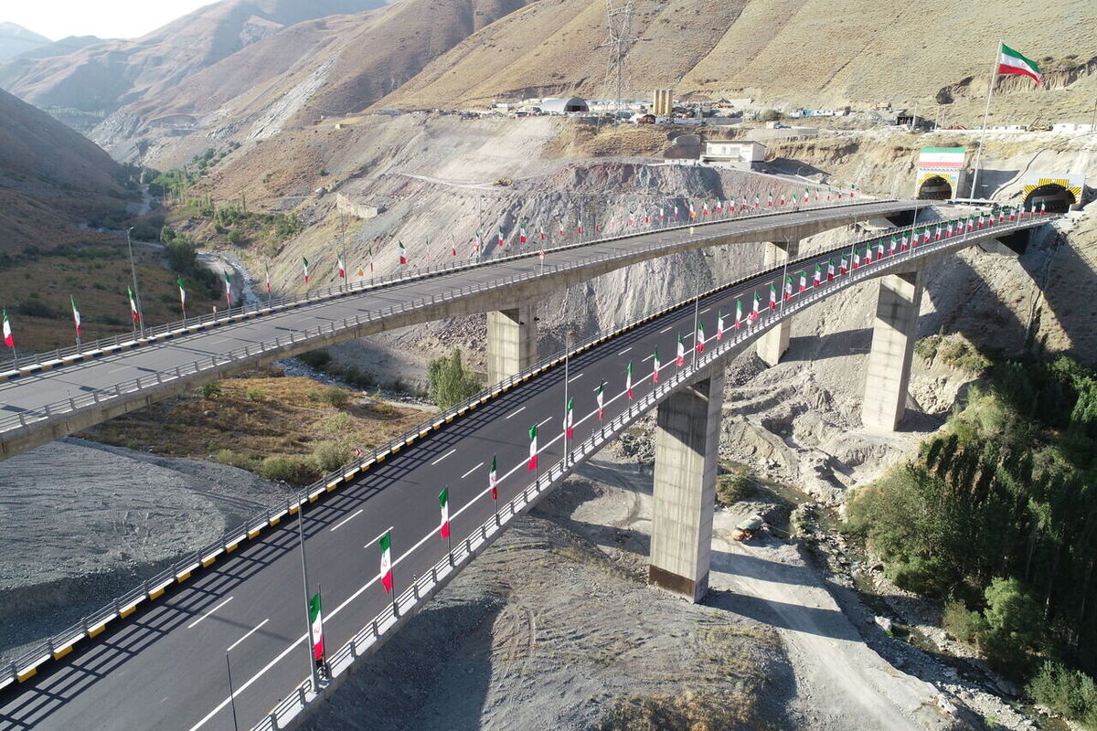 عملیات اجرایی قطعه سوم آزادراه تهران