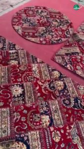 از یک فرش پاره هم می‌توان با مهارت کافی کسب درآمد داشت!