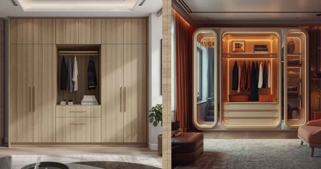 جدیدترین مدل‌های کمد دیواری ۲۰۲۶ برای اتاق خواب‌های کوچک و بزرگ