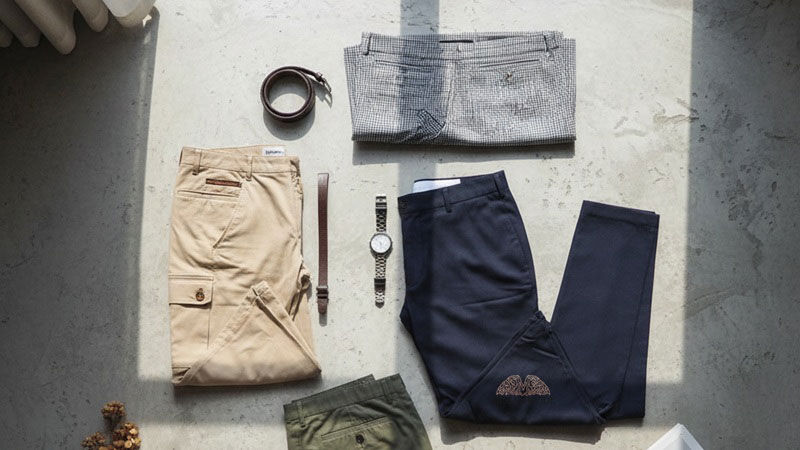 انواع شلوار پارچه‌ای مردانه ترند