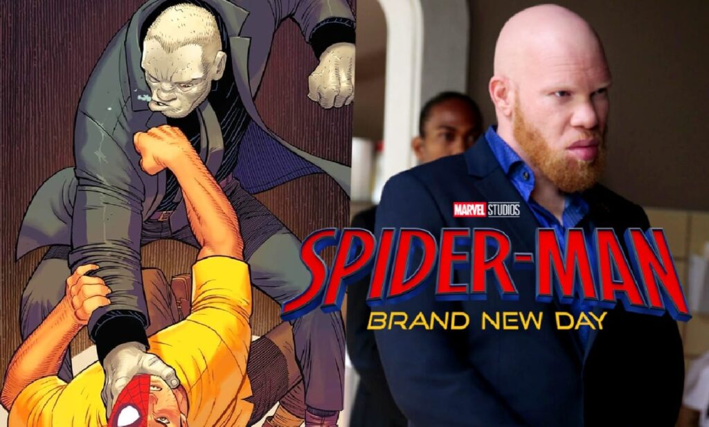 تصویر لو رفته‌ی Spider-Man: Brand New Day شخصیت توم‌استون را نشان می‌دهد