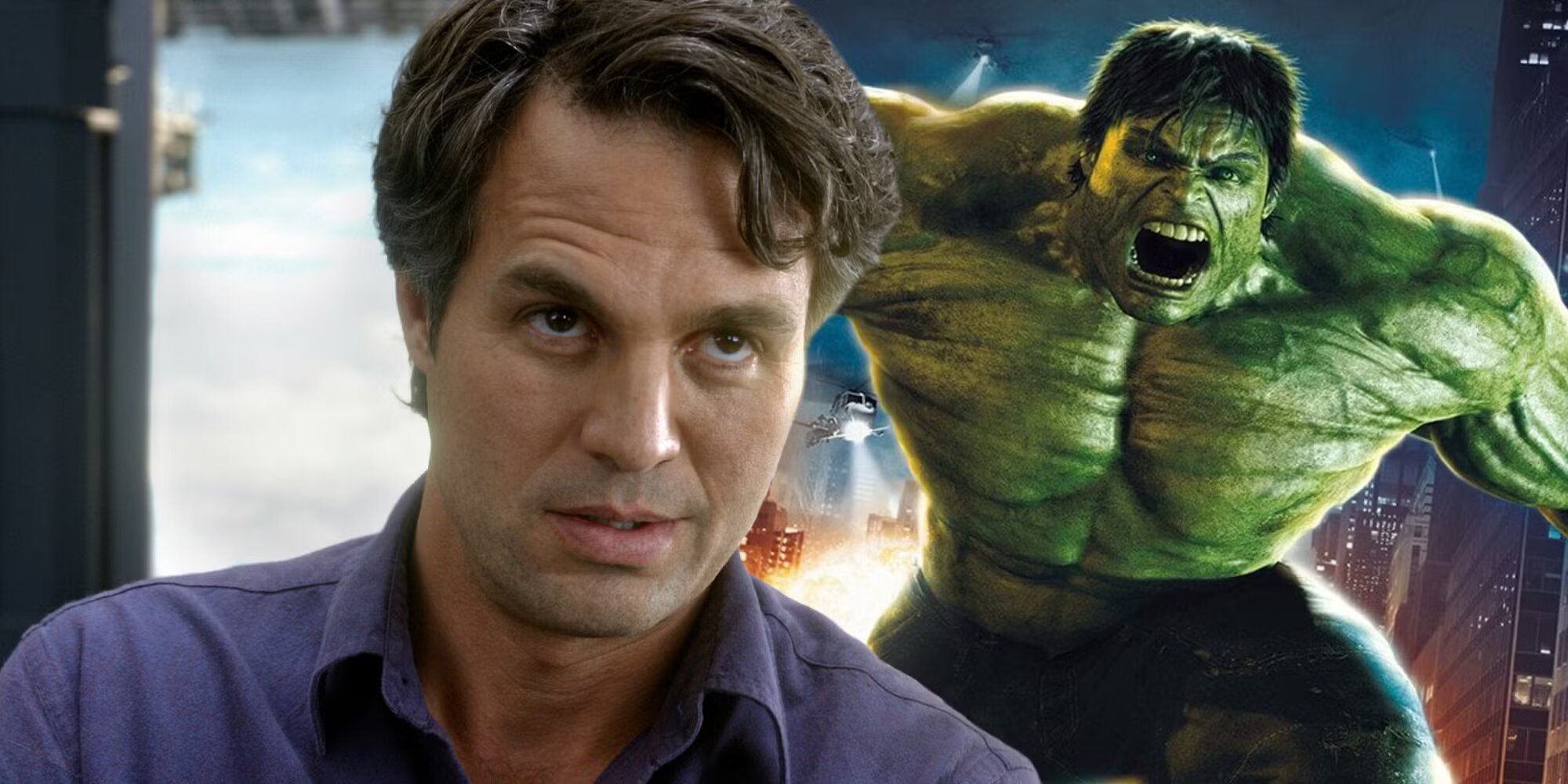 مارک رافلو در نقش بروس بنر و هالک