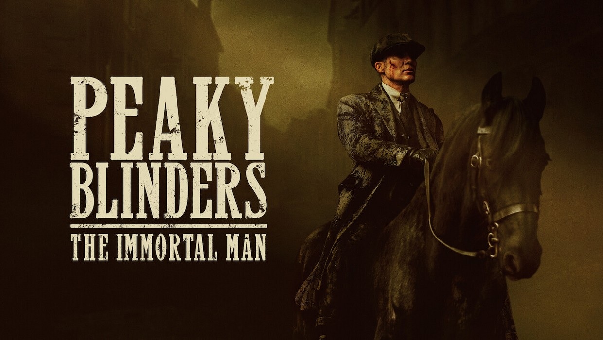 پوستر جدید فیلم Peaky Blinders کیلین مورفی و بری کیوگن را نمایش می‌دهد