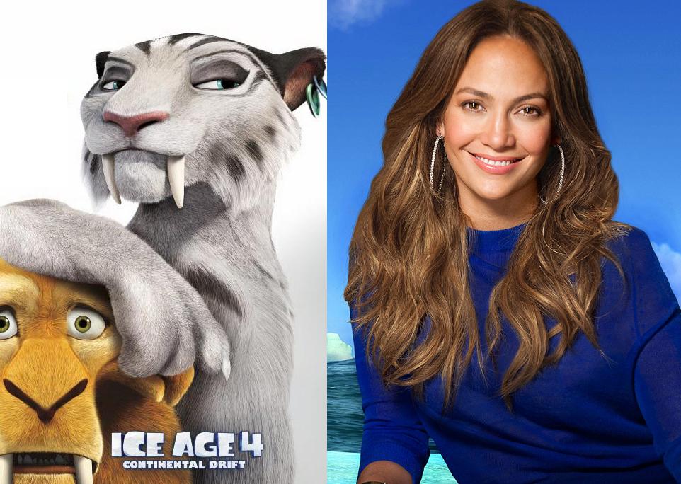 جنیفر لوپز در انیمیشن Ice Age Boiling Point