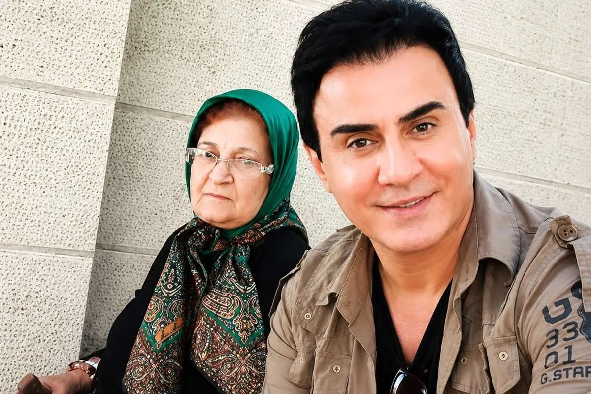 داریوش فرضیایی عزادار شد؛ مادر عمو پورنگ درگذشت