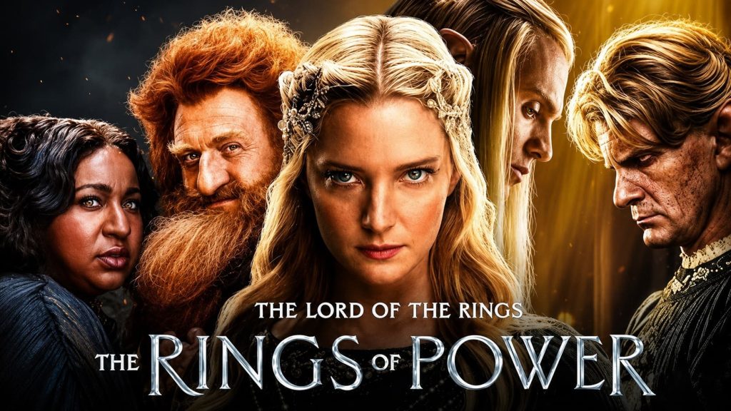 ویدیویی از پشت‌صحنه سریال Rings of Power منتشر شد