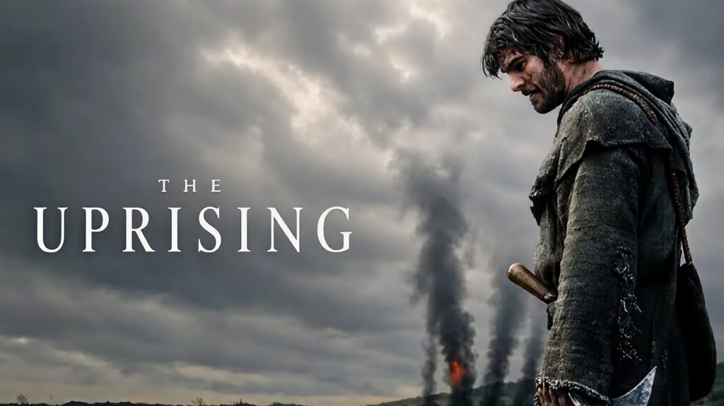 پوستر جدید فیلم The Uprising با بازی اندرو گارفیلد منتشر شد؛ روایتی حماسی از یک شورش تاریخی