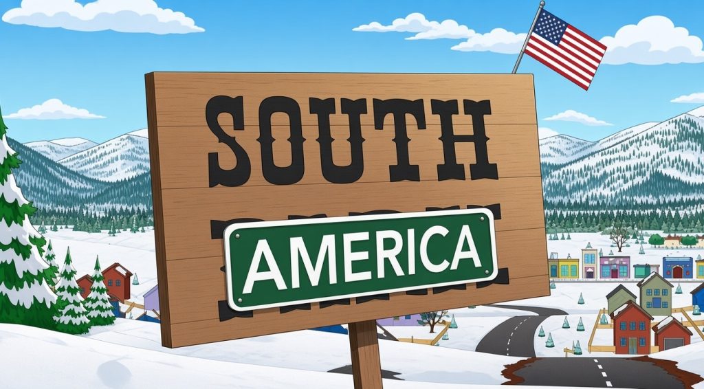 انیمیشن South Park رسماً نامش را تغییر داد تا ترامپ را مسخره کند